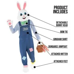 Osterhasen Kostüm Männer 13 Osterhasen Kostüm Männer -Kostüme für Männer Verkäufe mcmdebm bunny dungarees feature