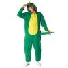 Grünes Dinosaurier Strampler Kostüm Für Männer -Kostüme für Männer Verkäufe mcmod green dino onesie lead