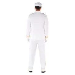 Weißer Offiziersanzug Für Männer -Kostüme für Männer Verkäufe mcmwo naval officer back