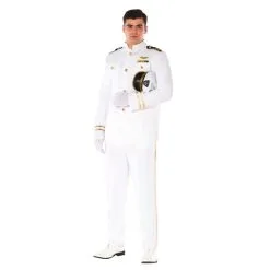 Weißer Offiziersanzug Für Männer -Kostüme für Männer Verkäufe mcmwo naval officer secondary 02