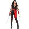 Rotes Ninja Overall Kostüm Für Frauen -Kostüme für Männer Verkäufe mcwrn red ninja costume lead