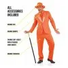 Orangefarbener Dumm Anzug Kostüm Für Männer 1 Orangefarbener Dumm Anzug Kostüm Für Männer -Kostüme für Männer Verkäufe mens dumb orange suit