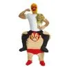 Ringkämpfer Huckepack Kostüm -Kostüme für Männer Verkäufe mexican wrestler piggyback costume