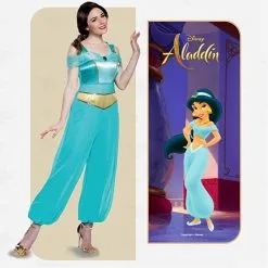 Disney Prinzessin Jasmin Kostüm Für Frauen -Kostüme für Männer Verkäufe womens princess jasmine disney costume 1