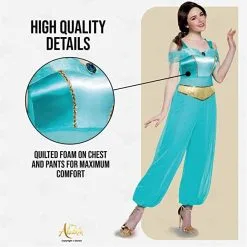 Disney Prinzessin Jasmin Kostüm Für Frauen -Kostüme für Männer Verkäufe womens princess jasmine disney costume 23jpg